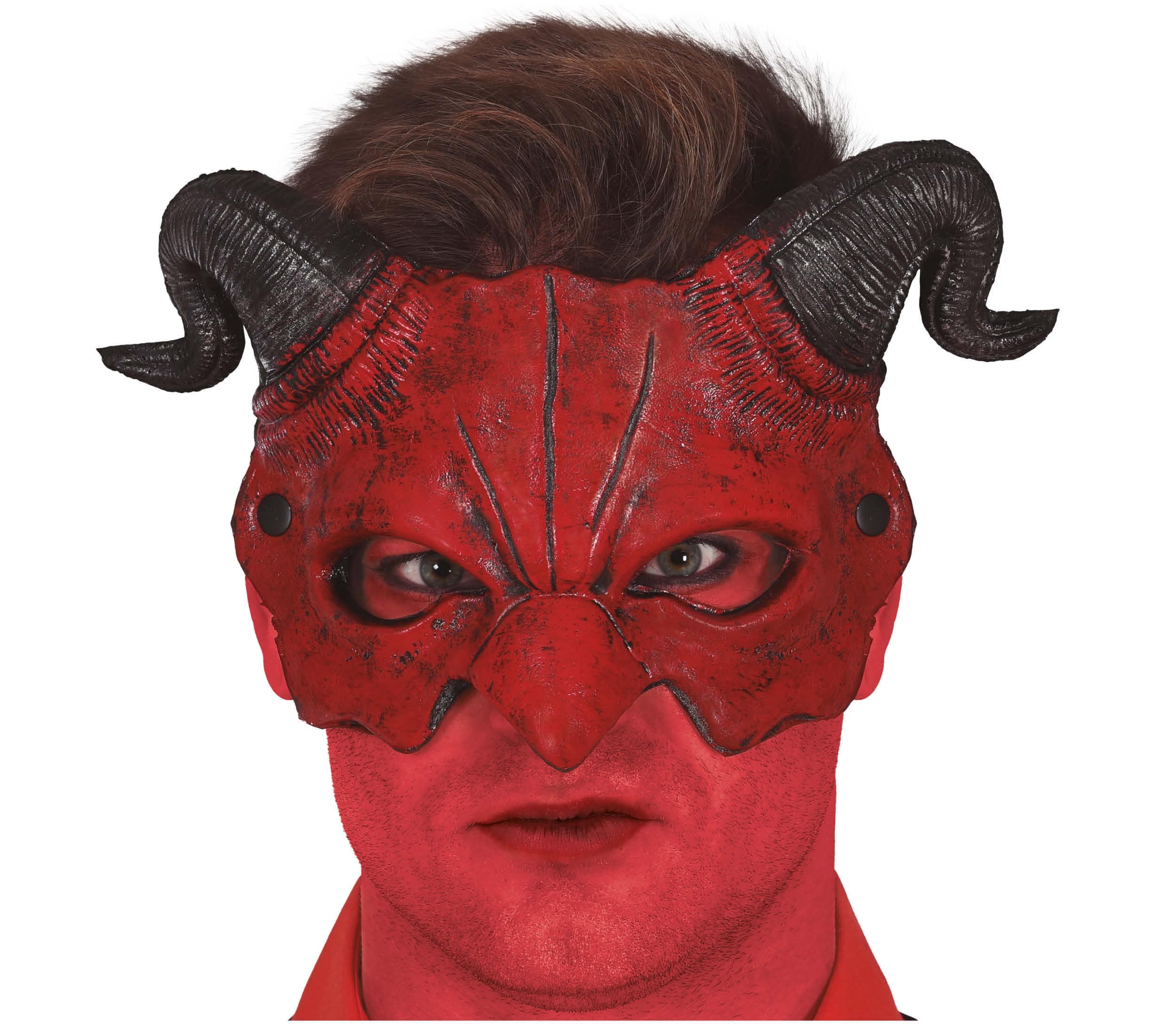 Halvmaske, dæmon, skum