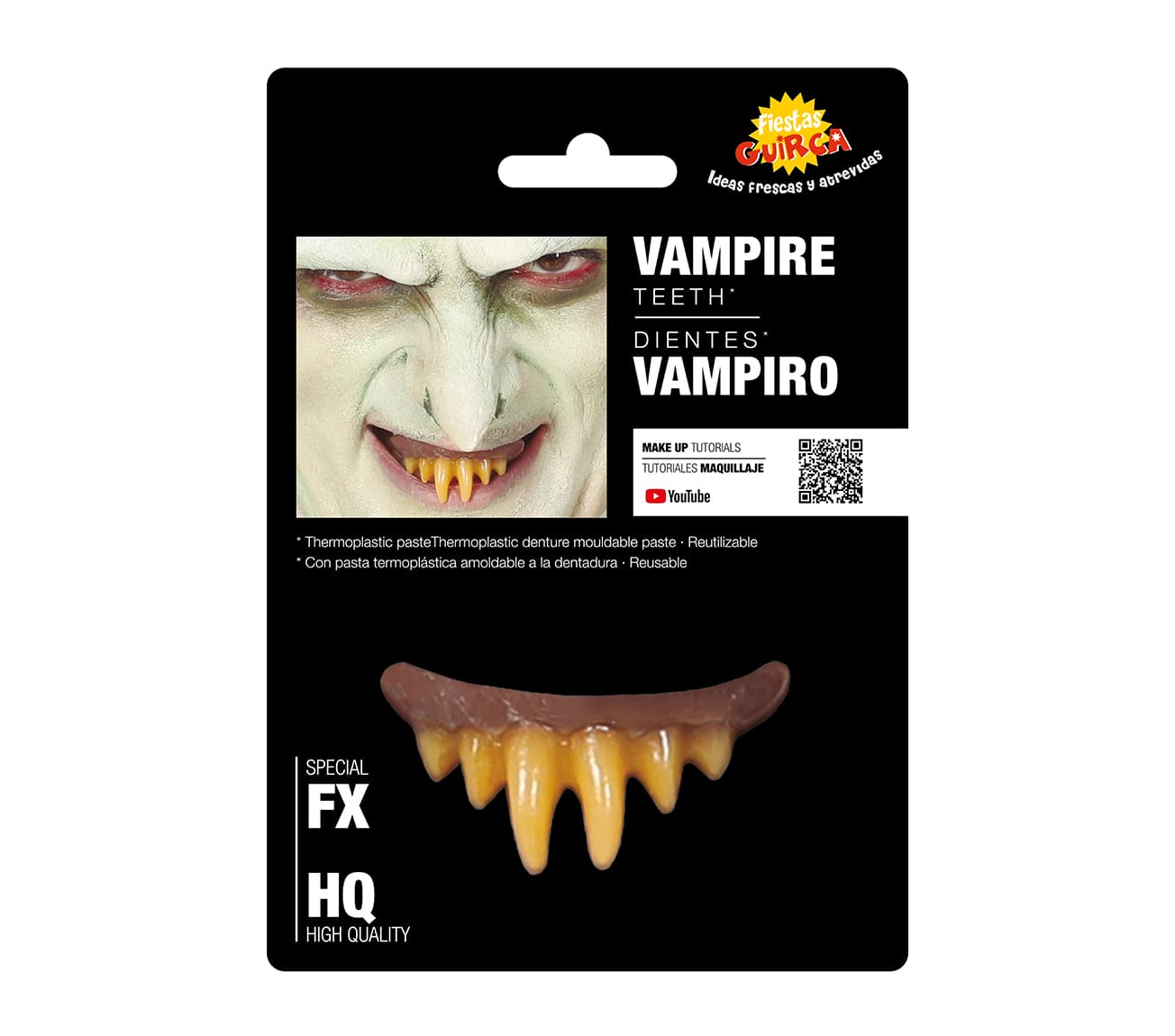Vampyrhugtænder, beige