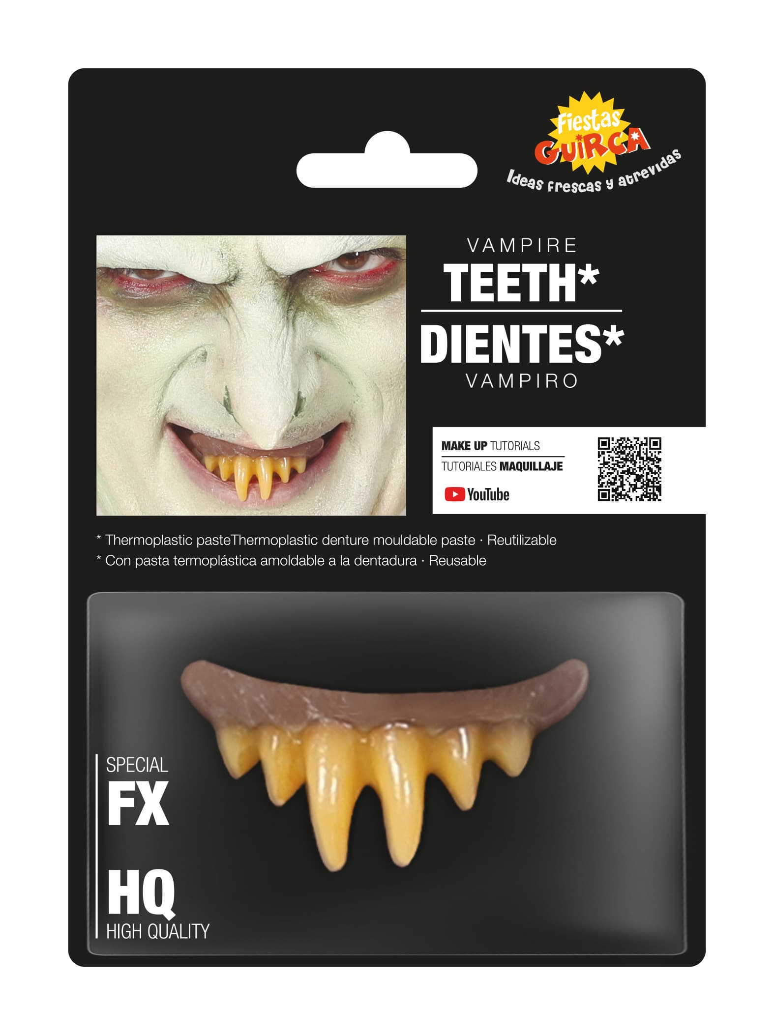 Vampyrhugtænder, beige
