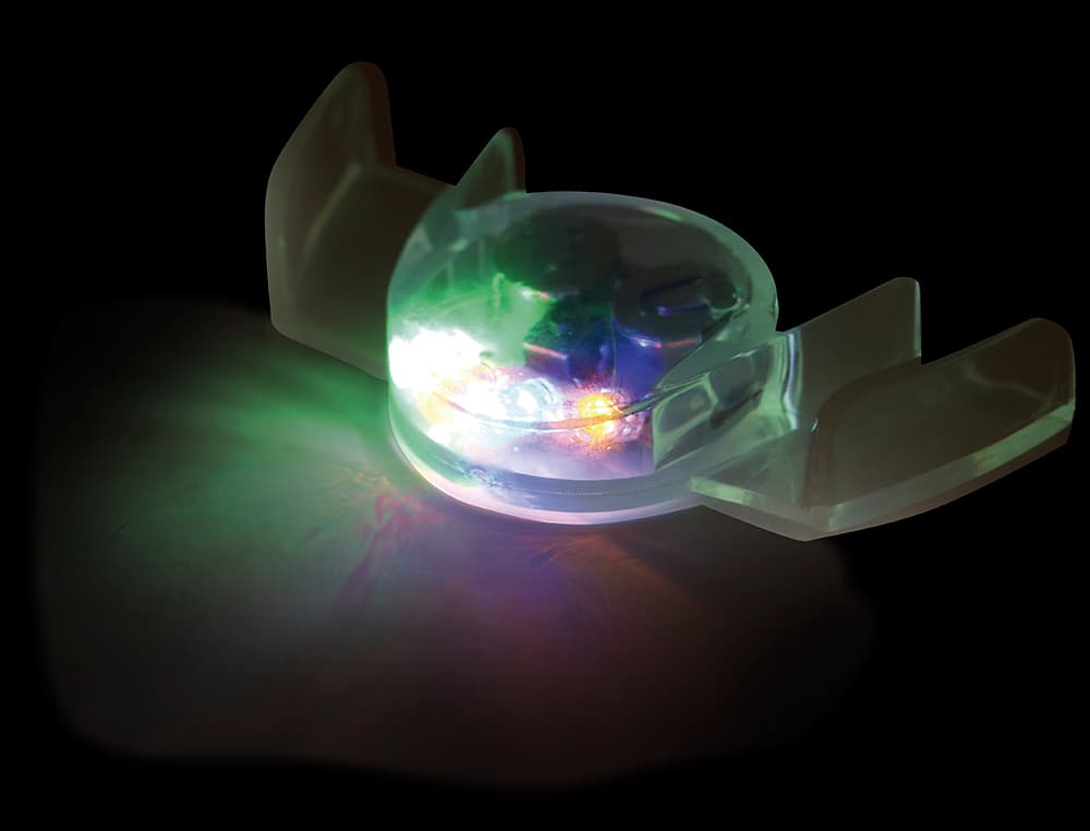 Flerfarvet LED-mundstykke