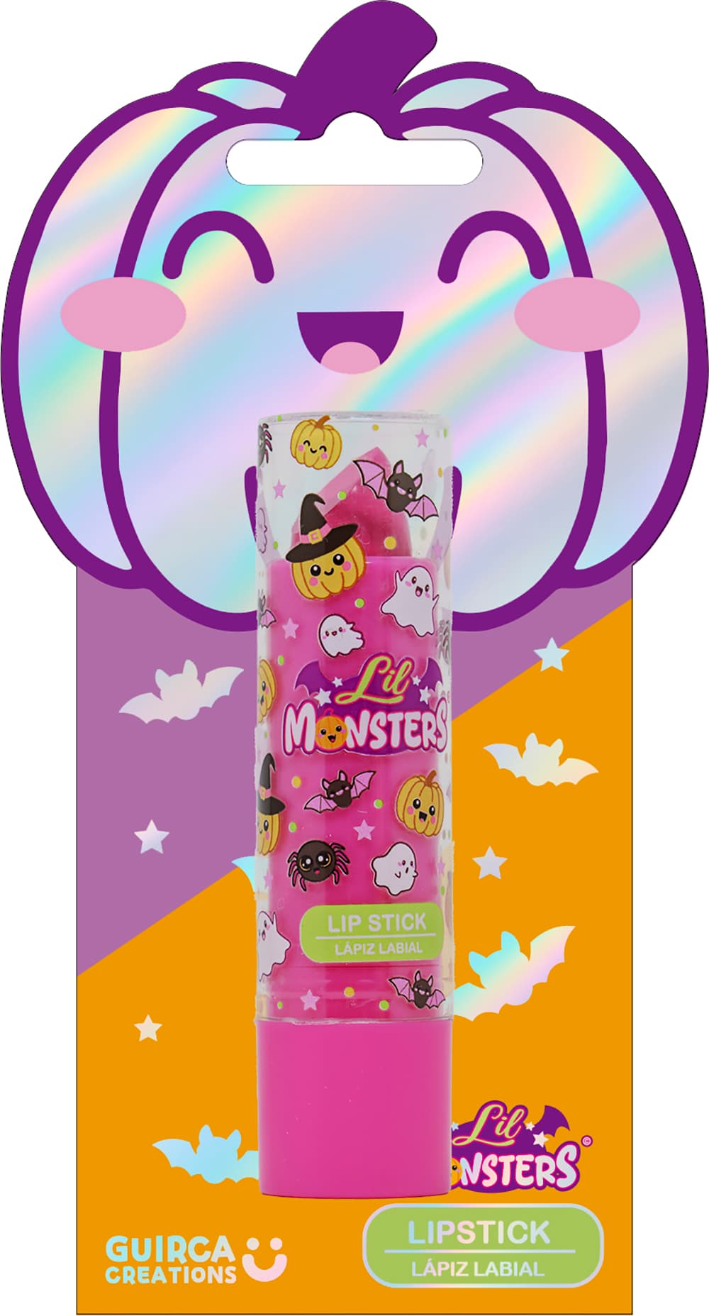 Lil Halloween lyserød læbestift, hindbær, til børn