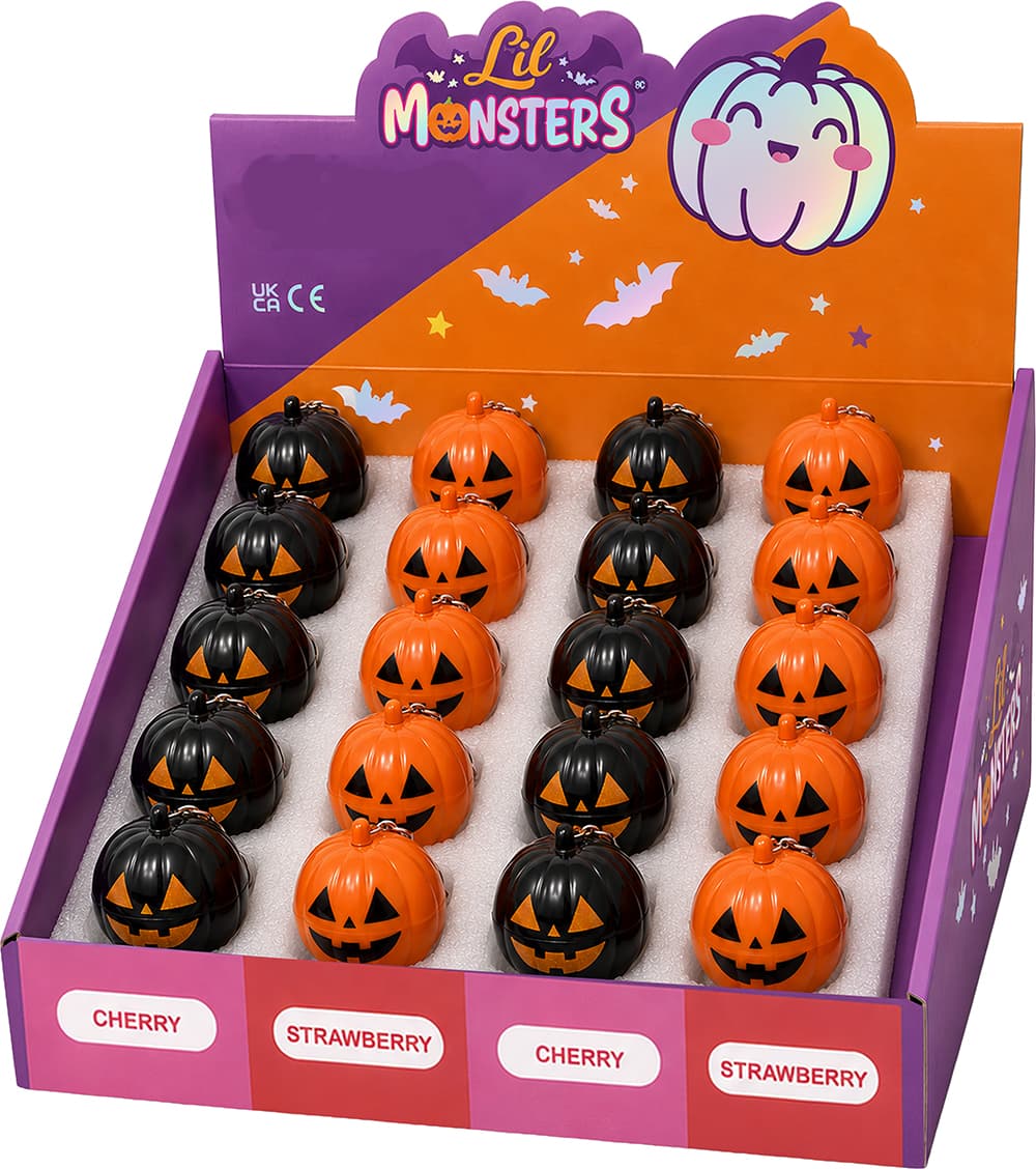 Lil Monsters læbepomade, græskar, 8 g, til børn