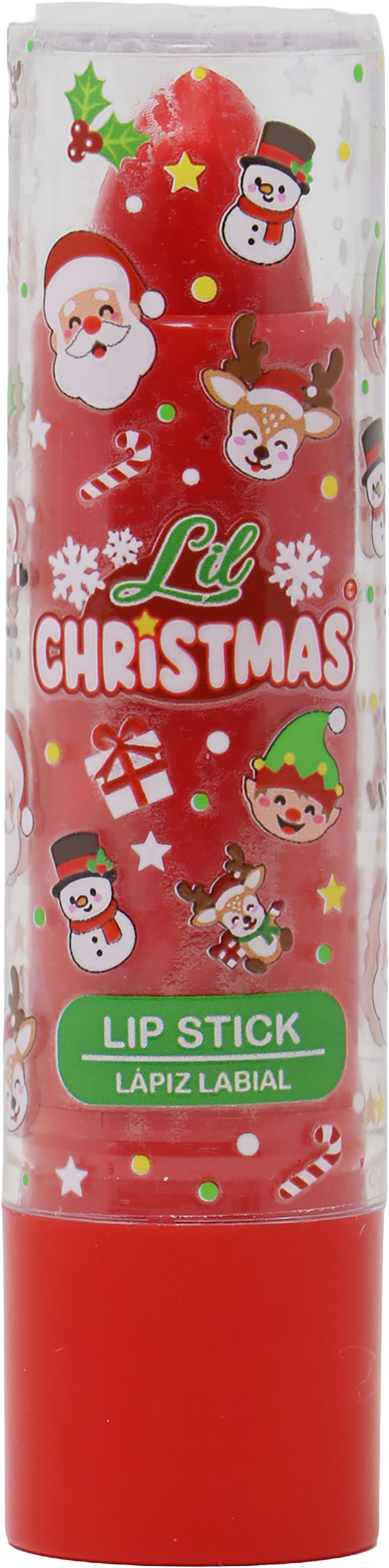 Lil Xmas læbestift, rød, jordbær, til børn