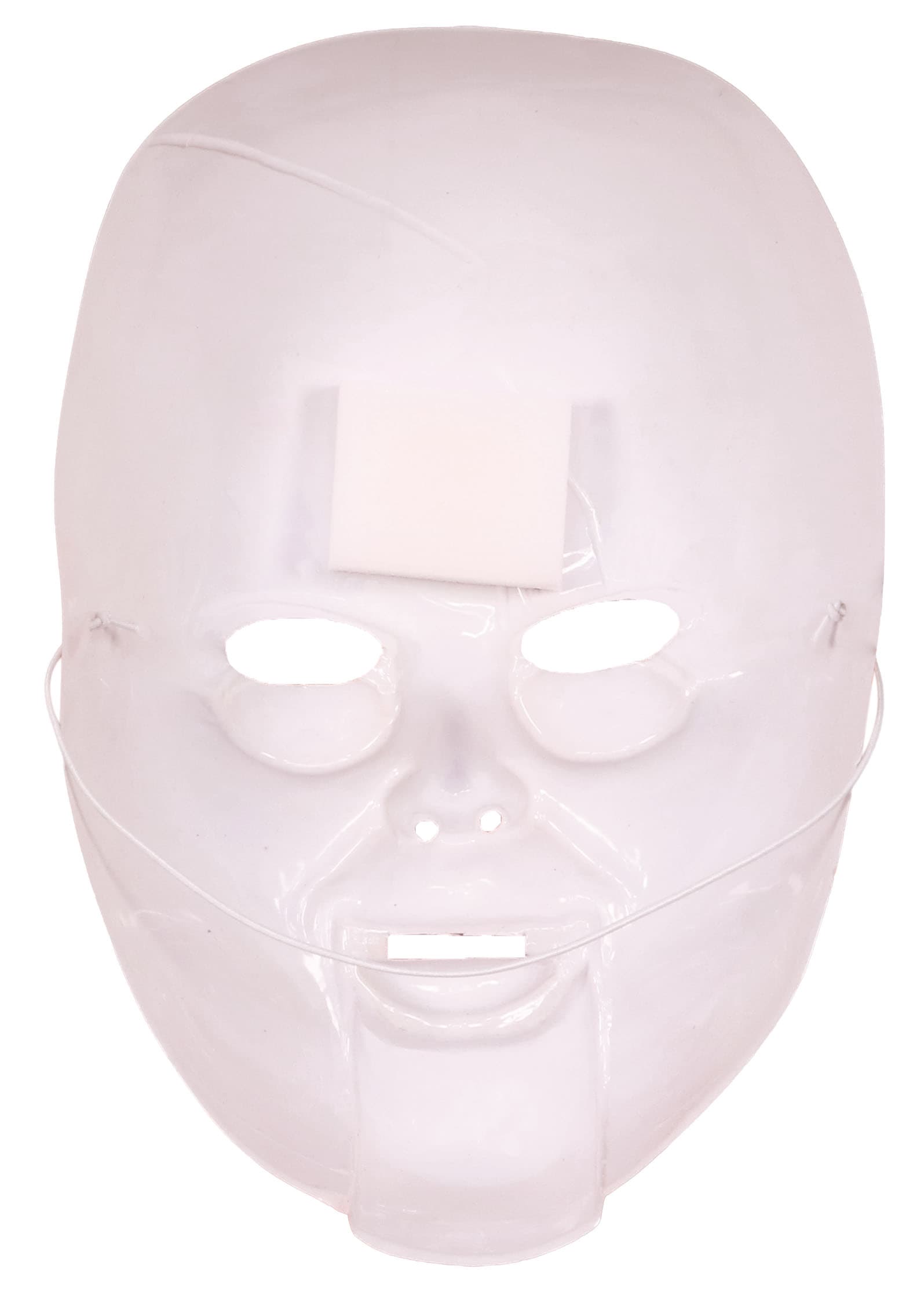 Uhyggelig dukkemaske i PVC