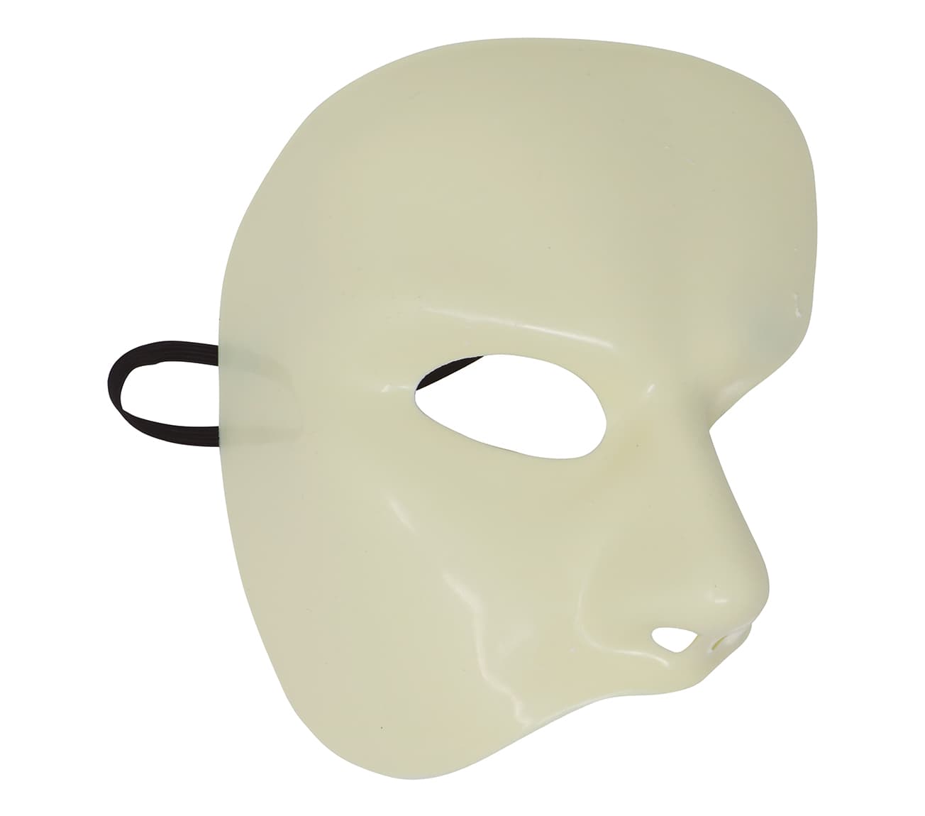 Halvmaske, spøgelse, PVC