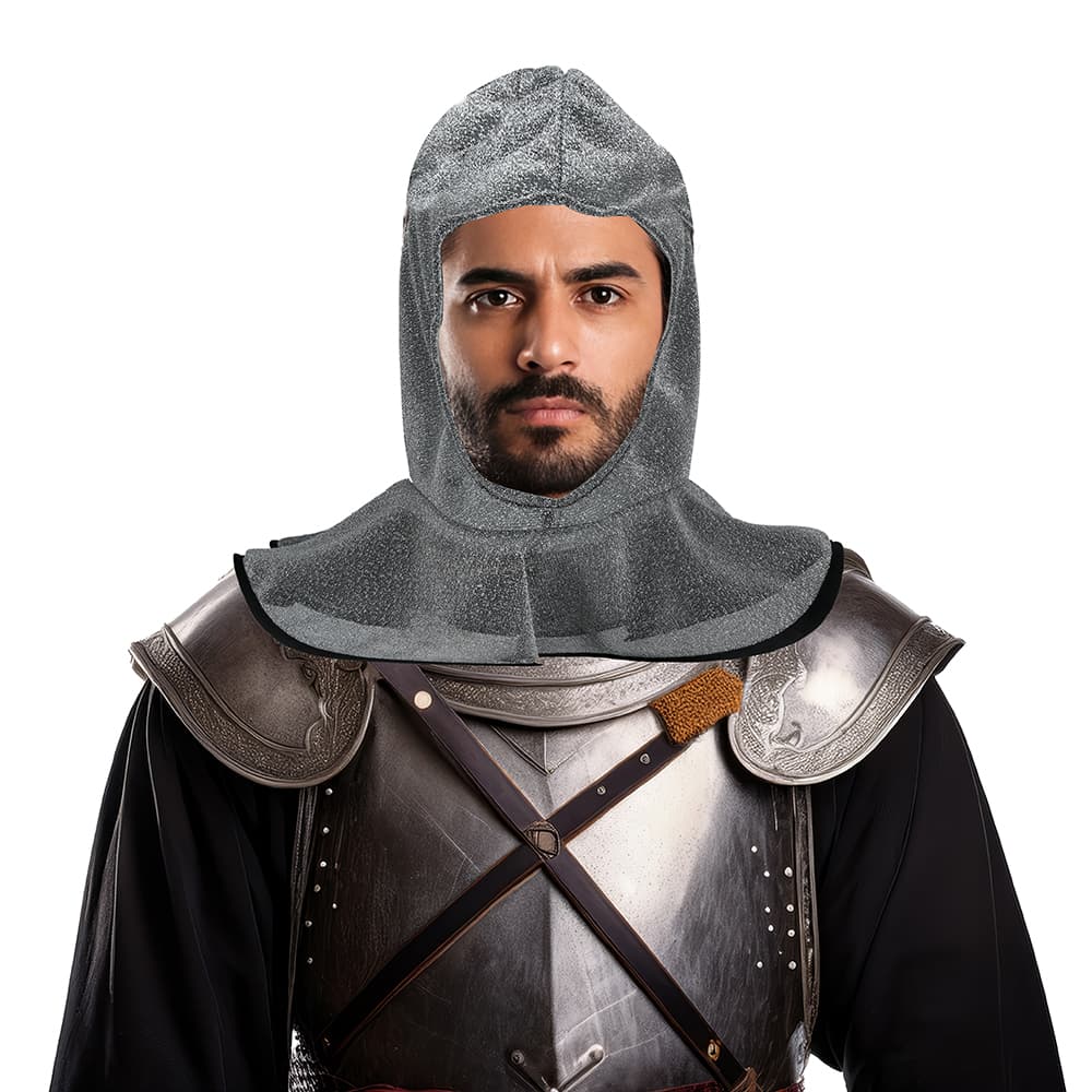 Middelalderlig brynjehætte