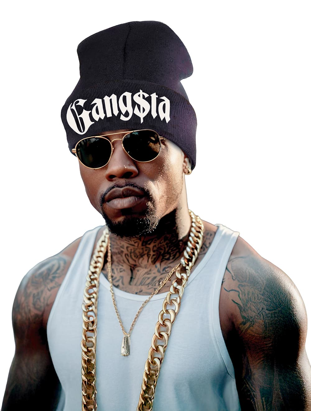 Gangsta-hat til voksne