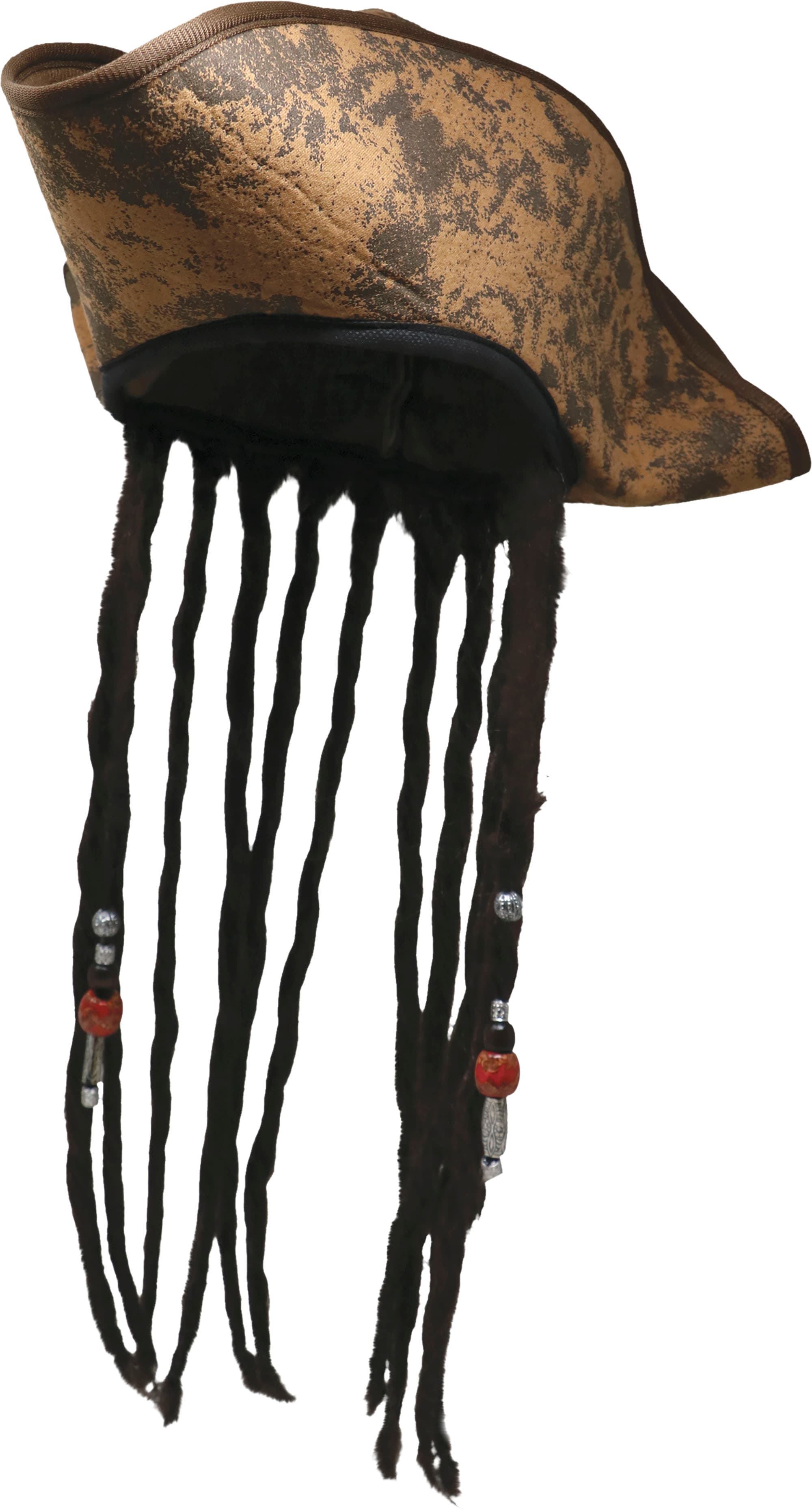 Pirathat med dreadlocks