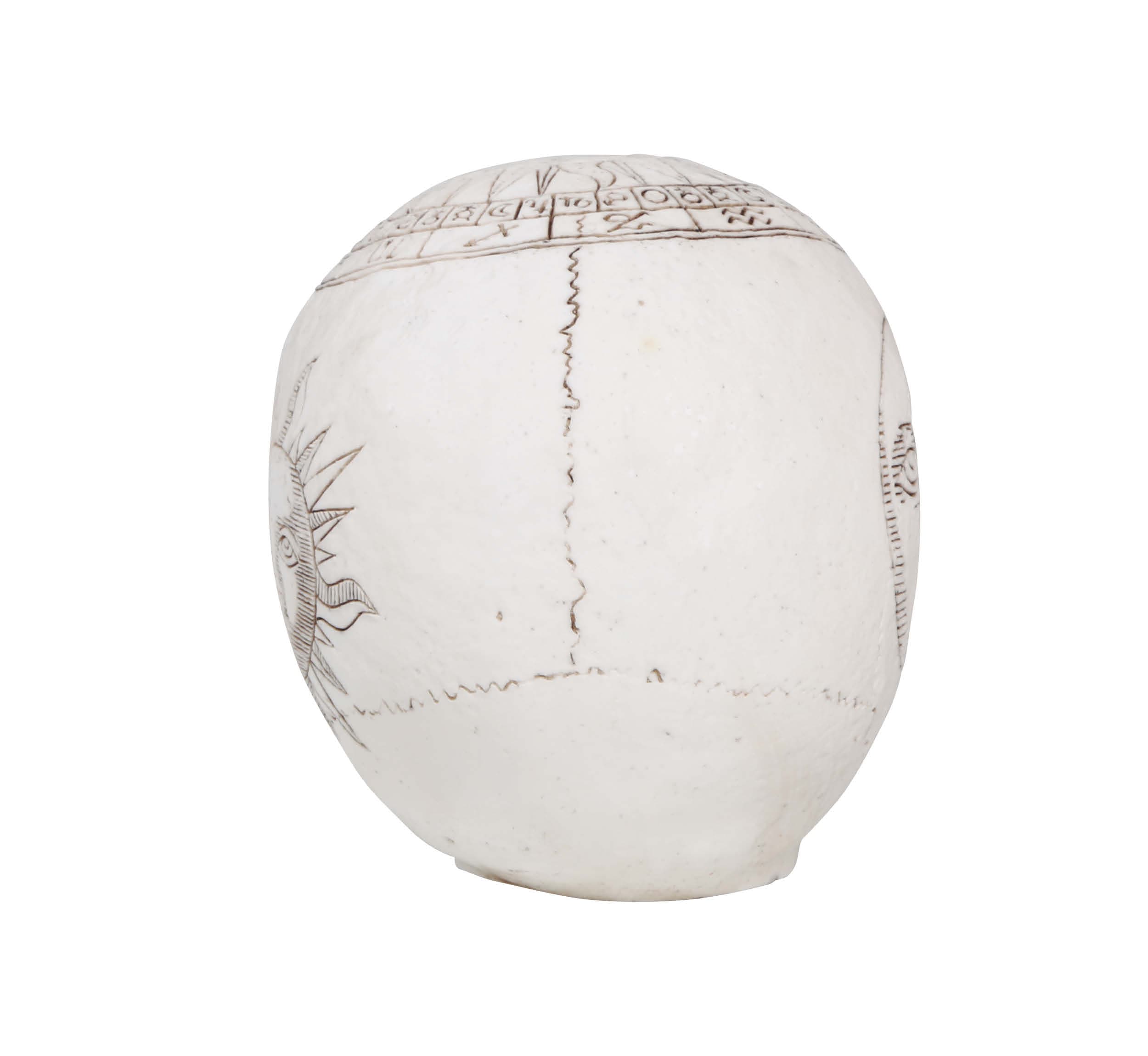 Spiritistisk kranie 20 cm