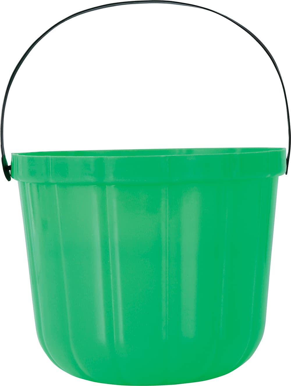 Grøn græskarspand, 20 cm