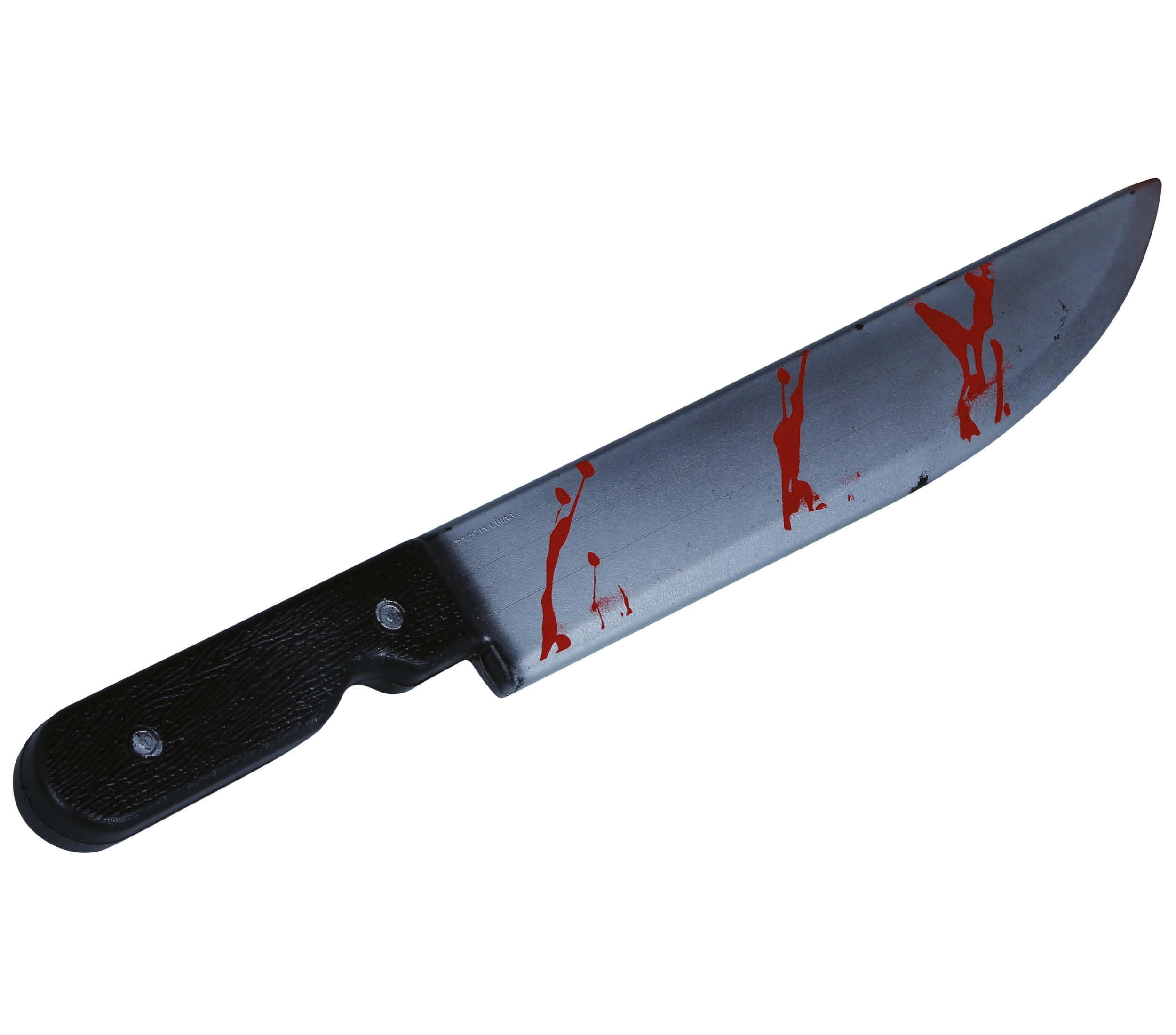 Kniv med blod, 45 cm