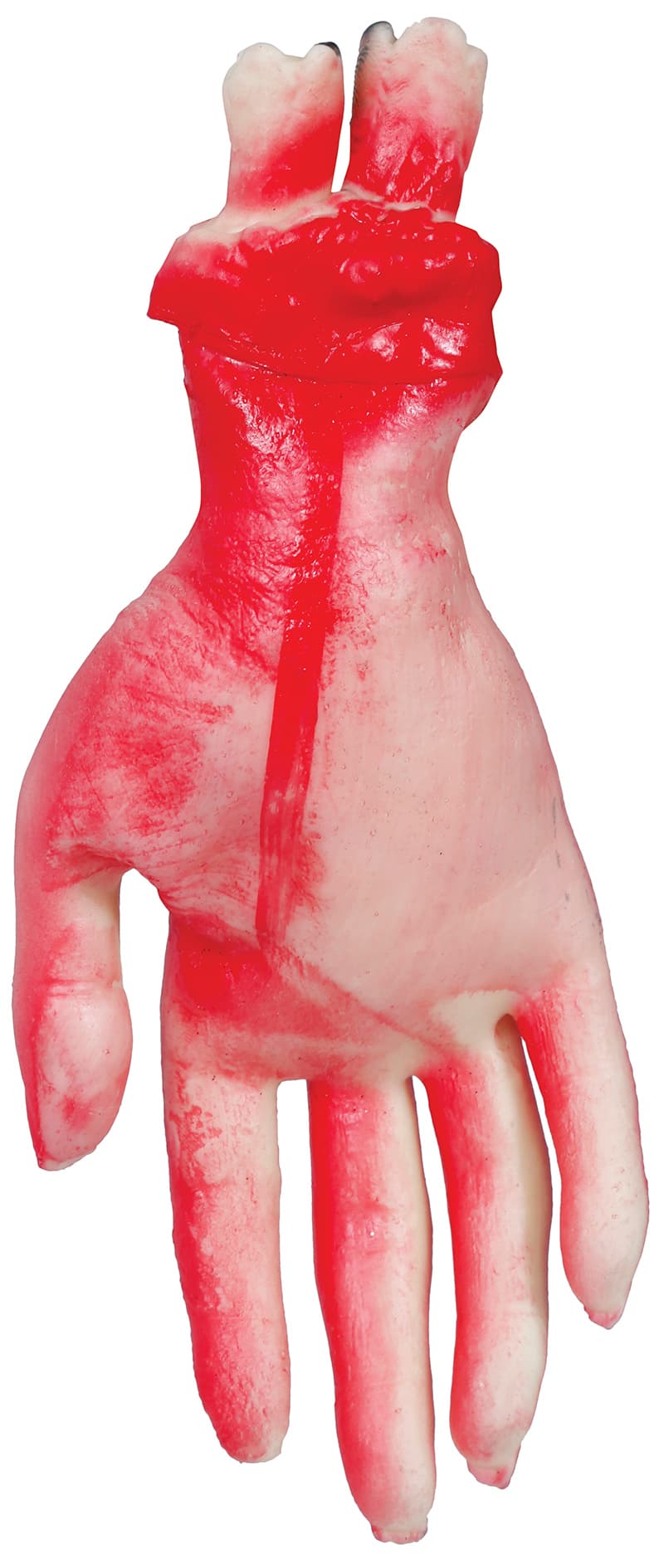 Hånd i latex, 25 cm