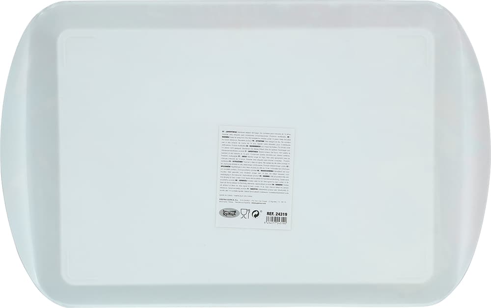 Græskarbakke, 39 × 24 cm, plastik, flerfarvet