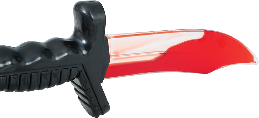 Kniv med blod 25 cm