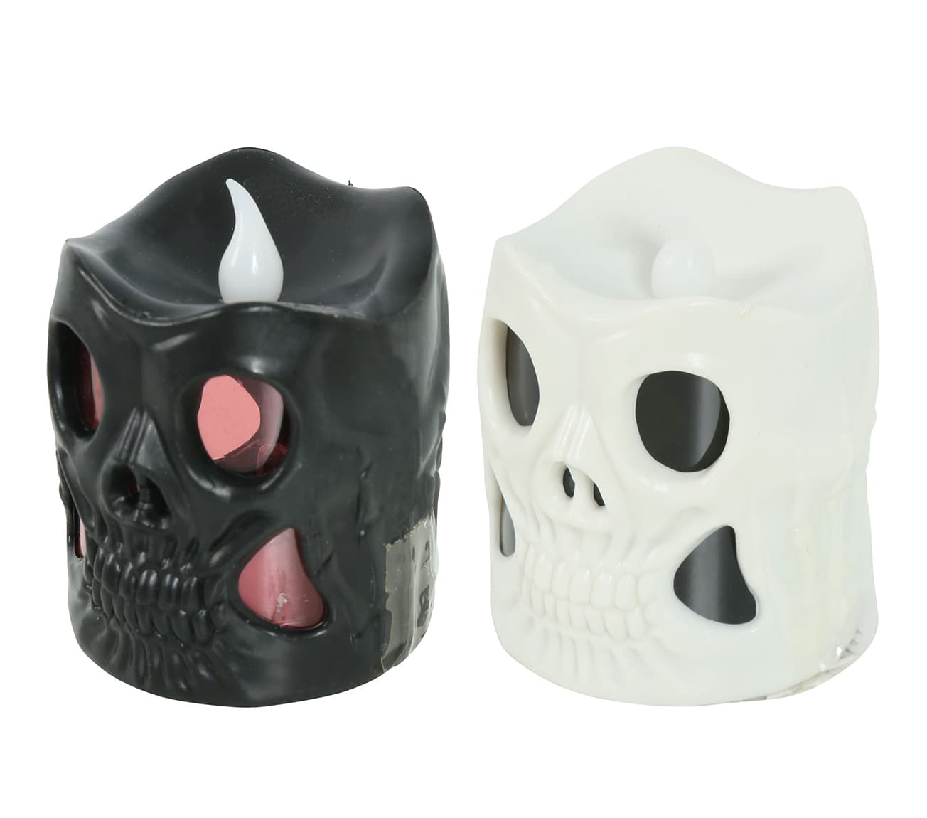 LED-lys med kranie, 6 cm
