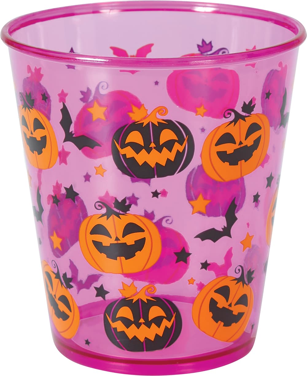 Lilla halloweenglas 10 cm