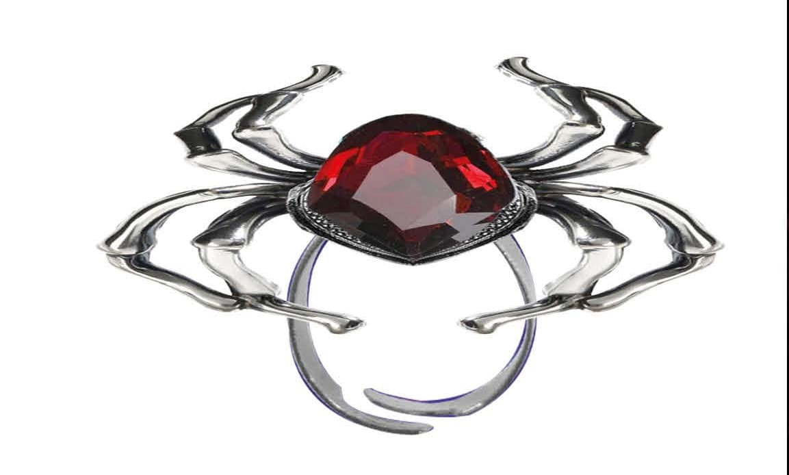 Ring med edderkop