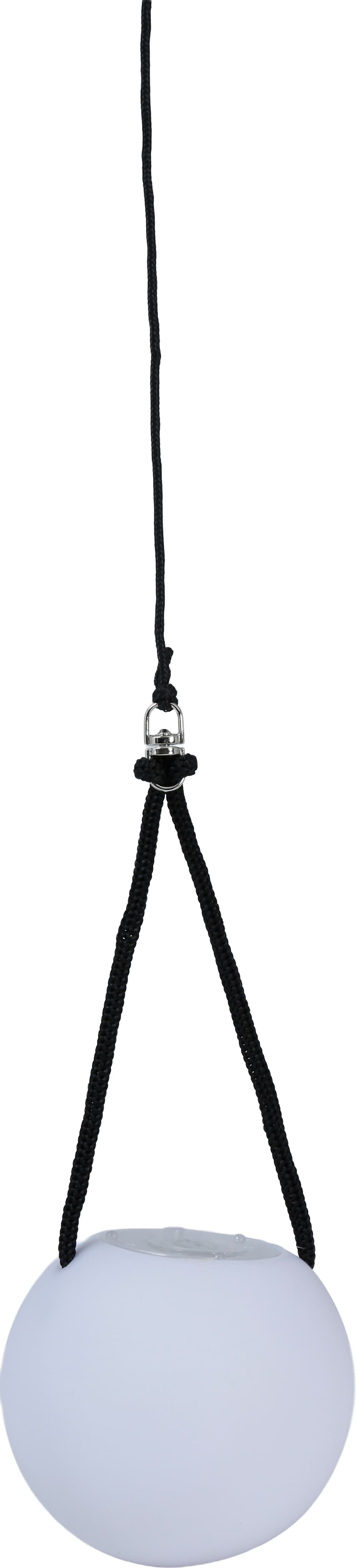 Flerfarvet dansekugle med LED 7 cm