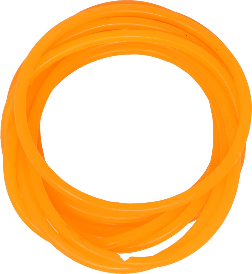 Orange 80'er-sæt med 5 dele til voksne