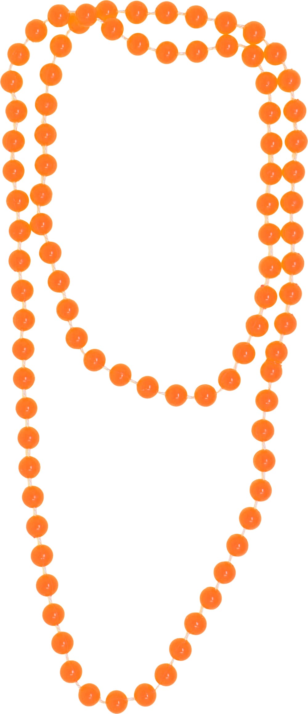 Orange 80'er-sæt med 5 dele til voksne