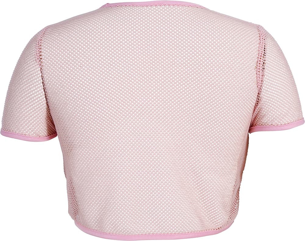 Acid-T-shirt i mesh til damer
