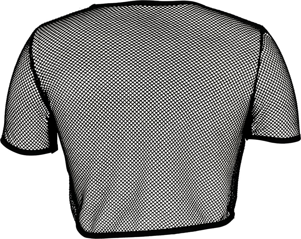 Net-T-shirt med svampe til damer