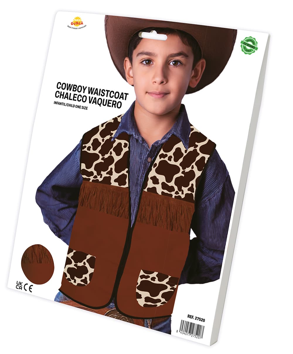 Cowboyvest til børn, model 27520