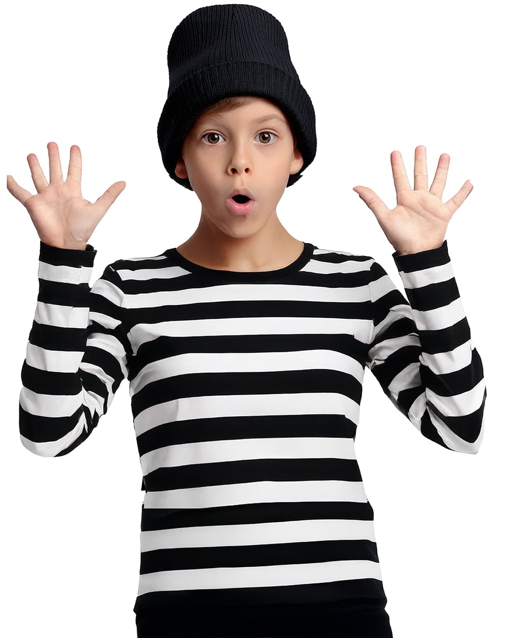 Stribet T-shirt til voksne, model 27563