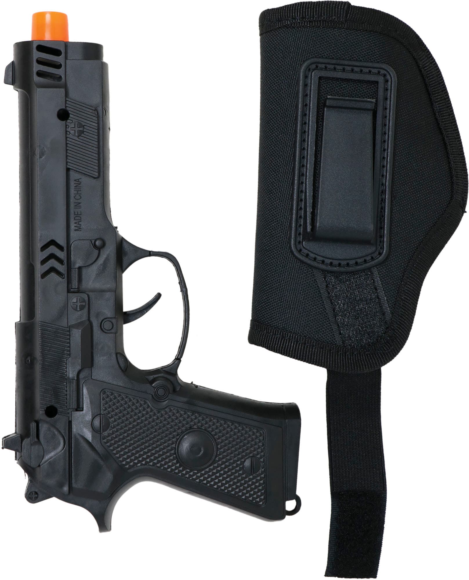 Hylster med pistol, sort