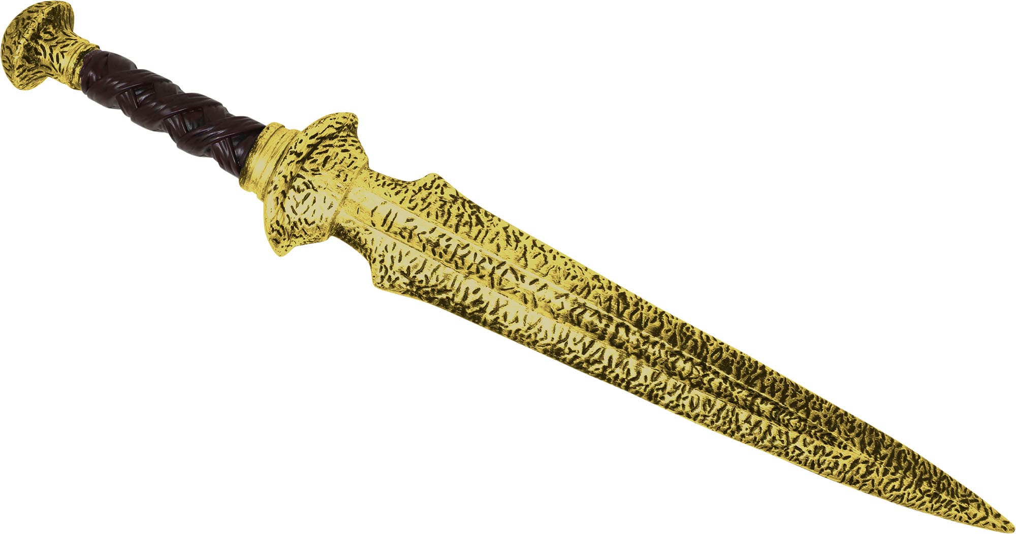 Gladiatorsæt i PVC med skjold og sværd, 44,5 × 68 cm