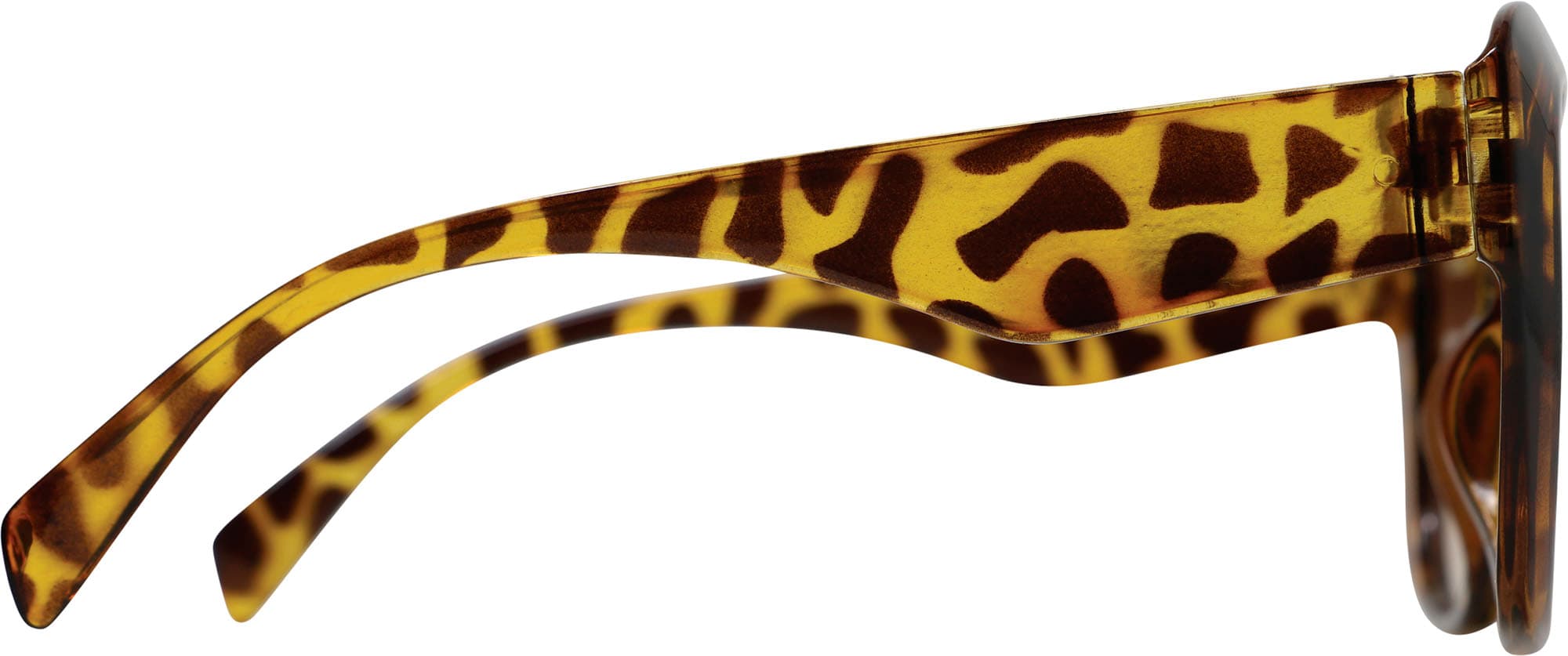 Briller med leopardmønster, til voksne