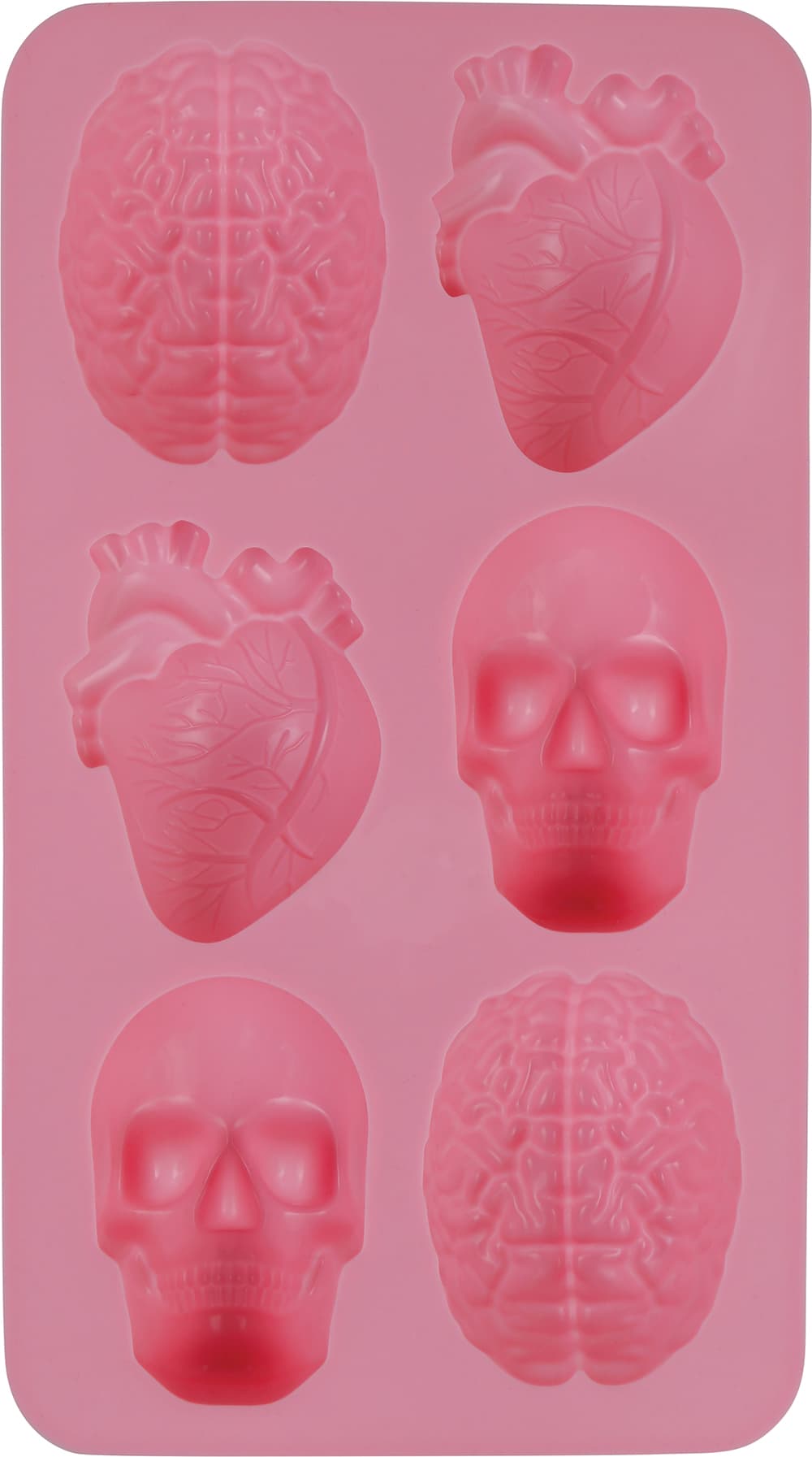 Småkageform med 6 figurer, 28 × 16 cm
