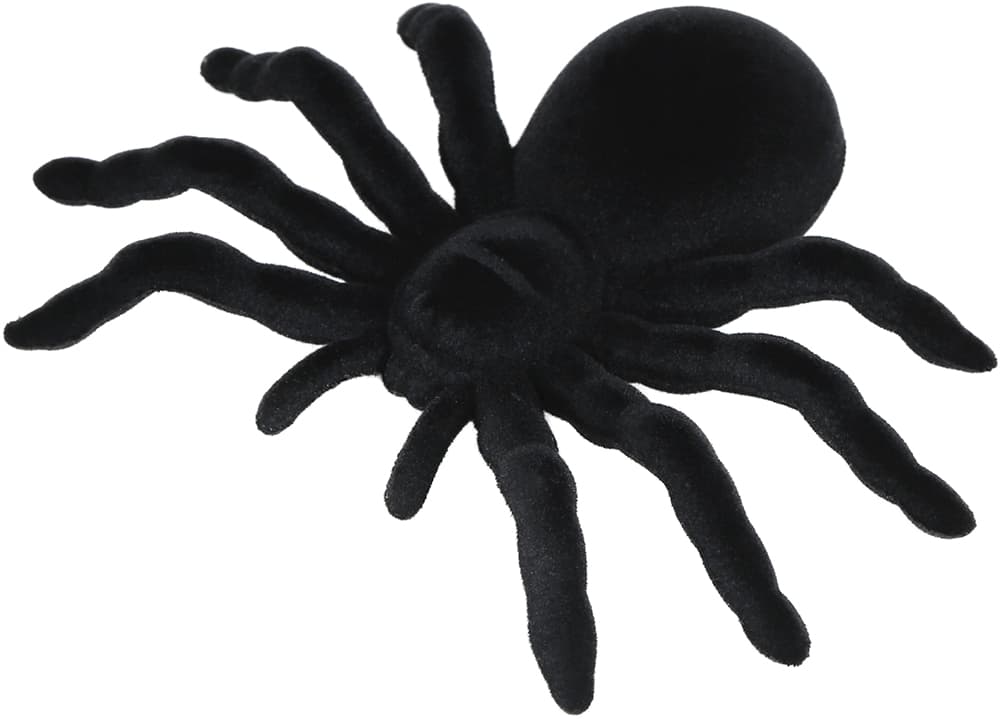 Edderkop i PVC, 14 cm