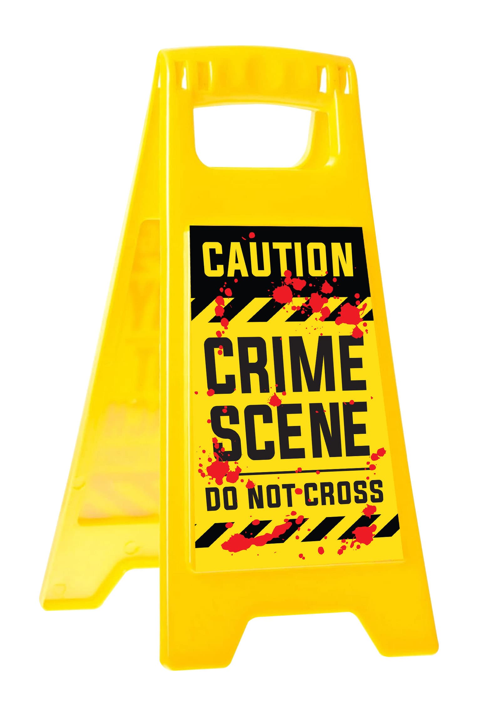 Plakat "Caution Crime Scene", 31 × 3,5 × 53 cm