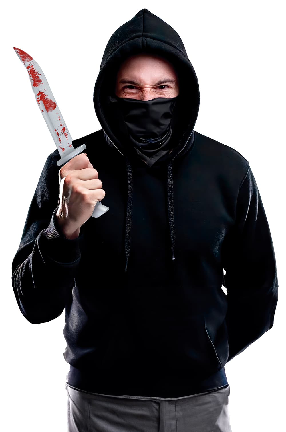 Blodig machete, 33 cm