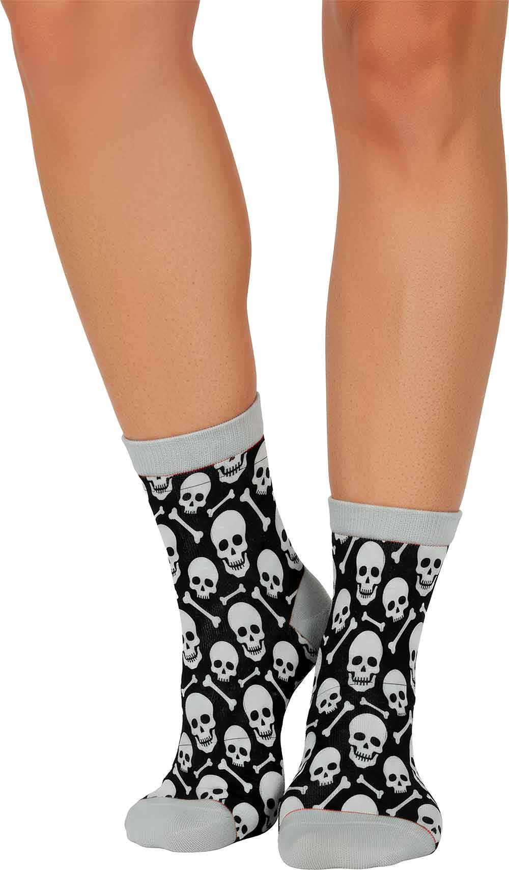 Halloweensokker, kranie, model 29377