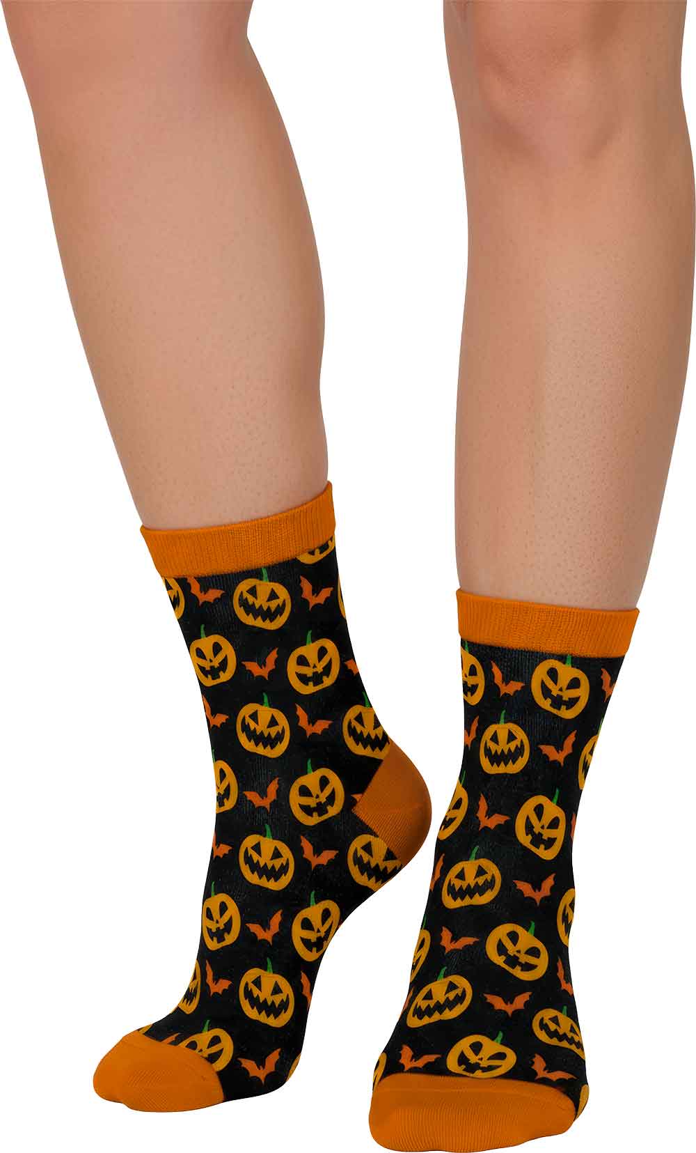 Halloweensokker, græskar, model 29389