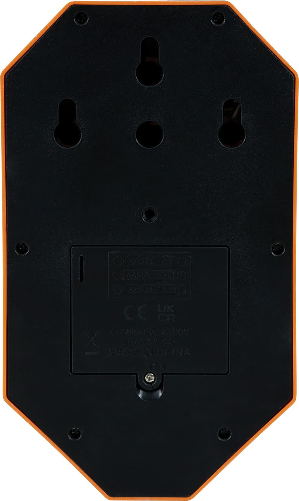 Græskardørklokke med lys, lyd og bevægelse, 20 × 11