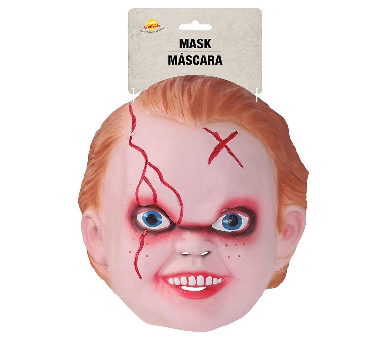 Djævelsk drengemaske, latex