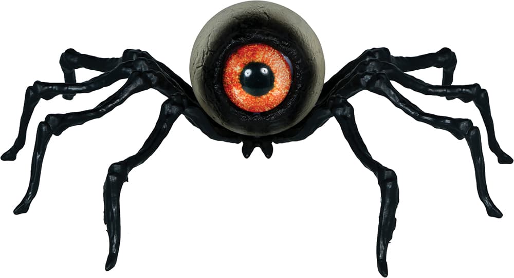 Edderkop med kæmpeøje, PVC, 16 cm