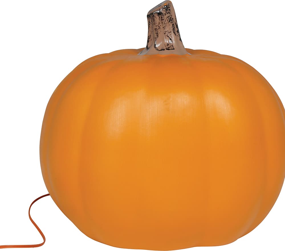 Græskar med kraftigt lys, 28 cm, model 29709