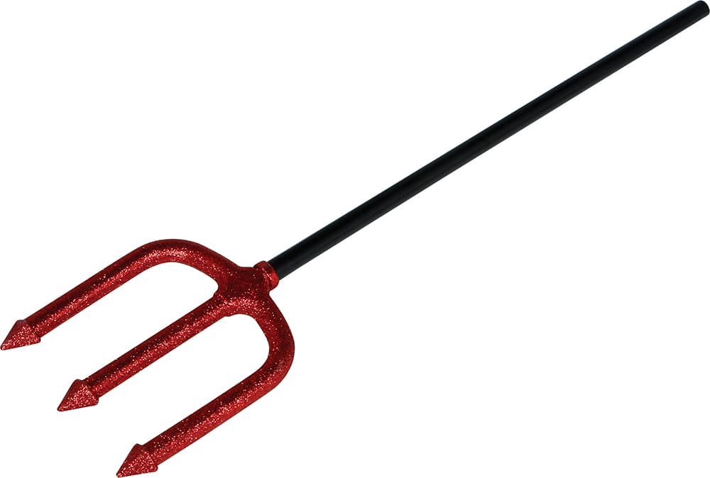 Trefork med glimmer til børn, 50 cm