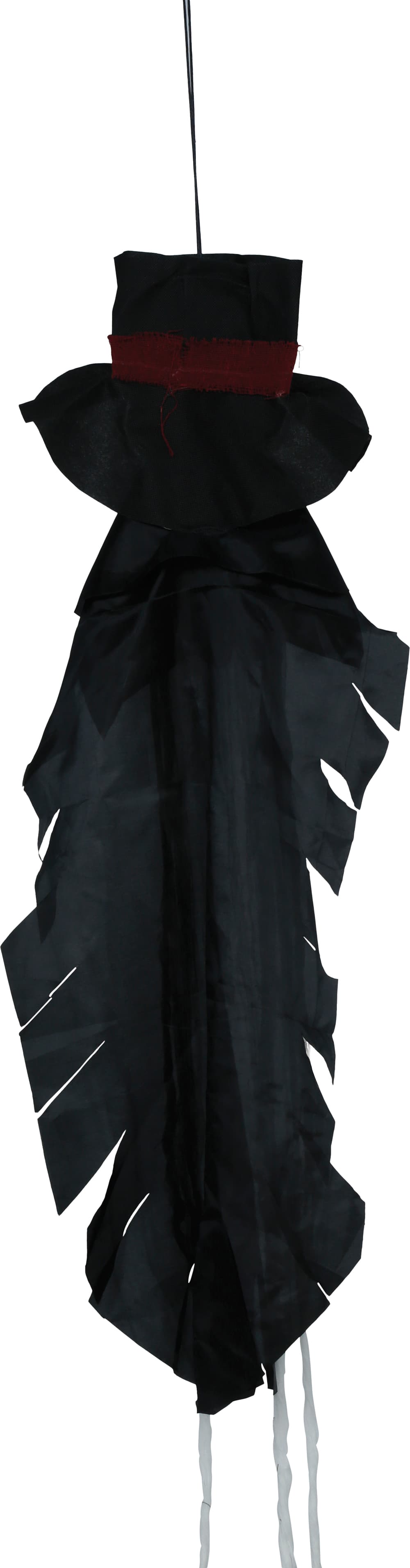 Hængende skeletbrudgom med lys, 110 cm