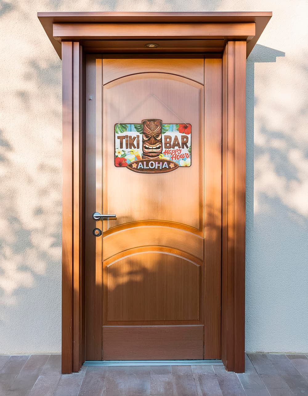 Tiki bar-skilt, 25 × 35 cm