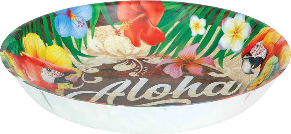 Skål Aloha Summer, 32 cm, plastik
