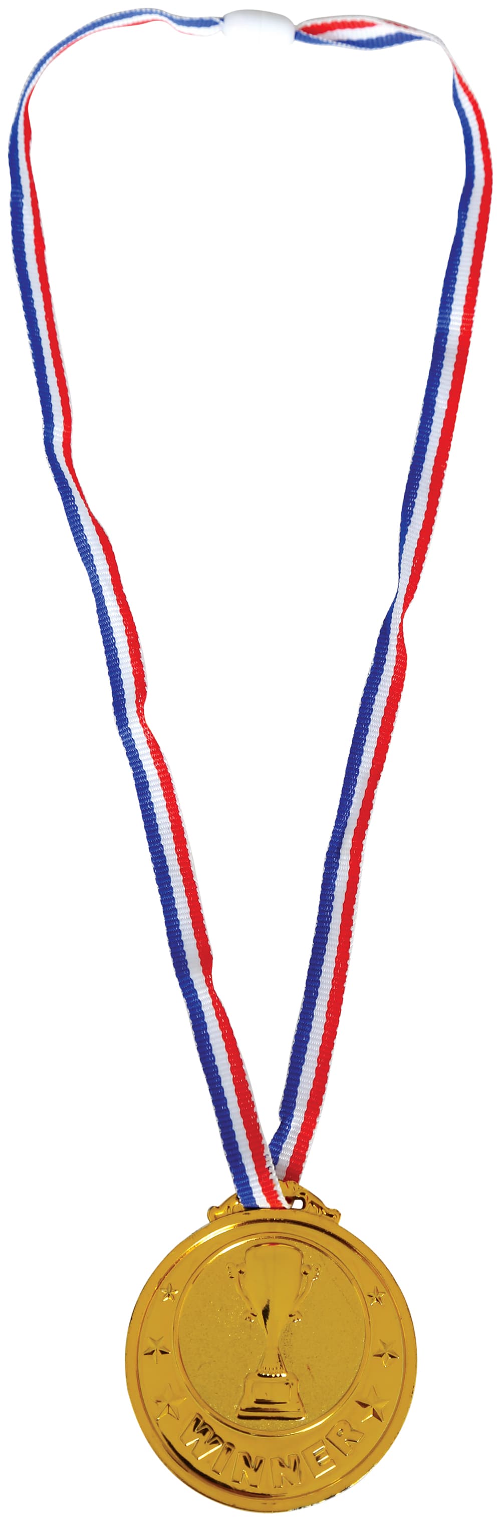 Sæt med 3 medaljer i bronze, sølv og guld 7 cm