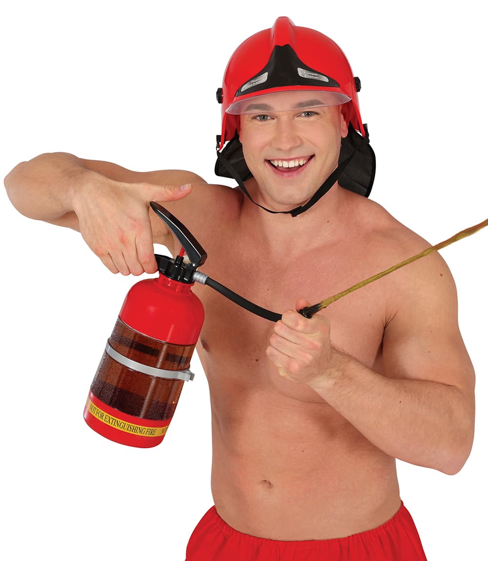 Brandslukker-drikkebeholder, 2 l, 30 cm