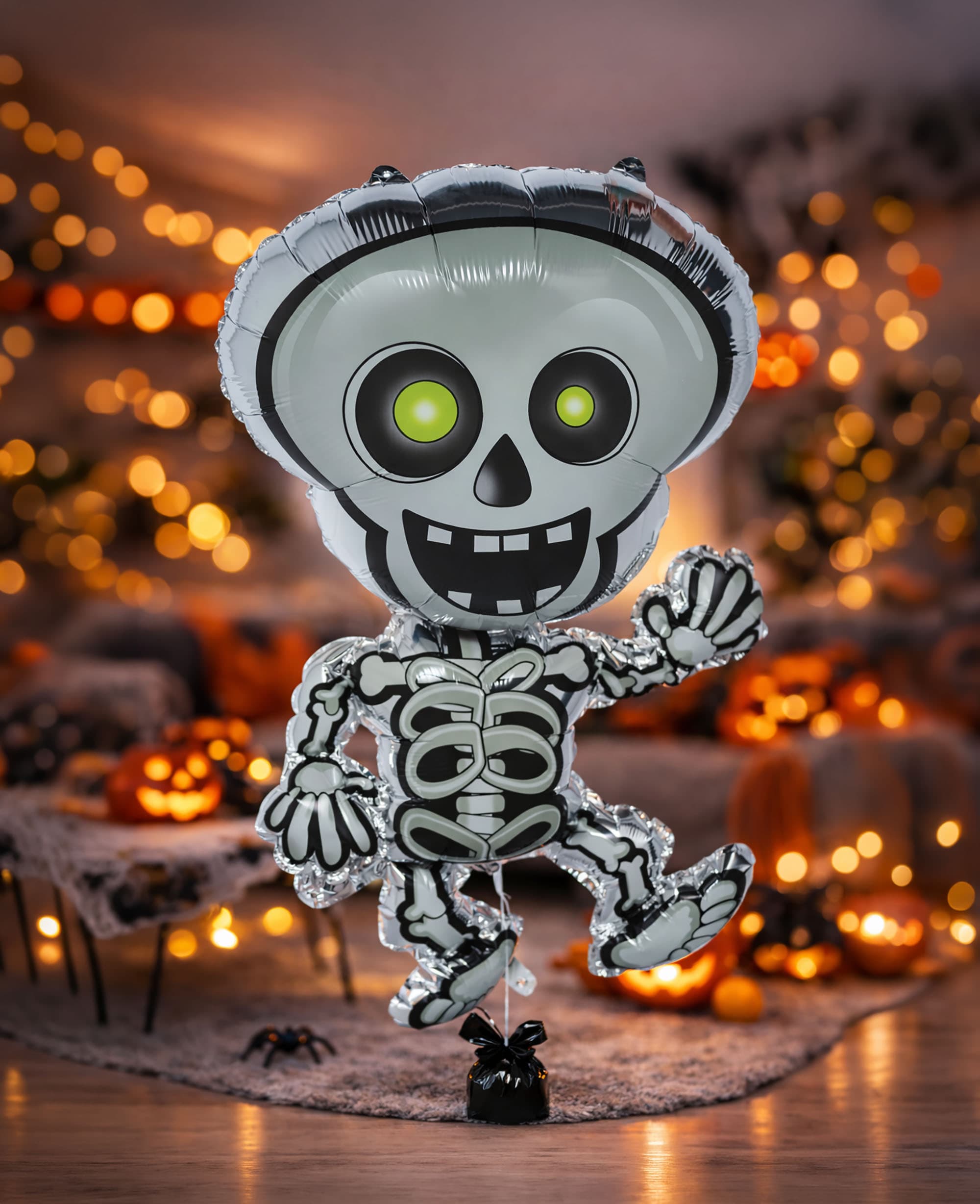 Skeletballon, aluminium, 65 cm