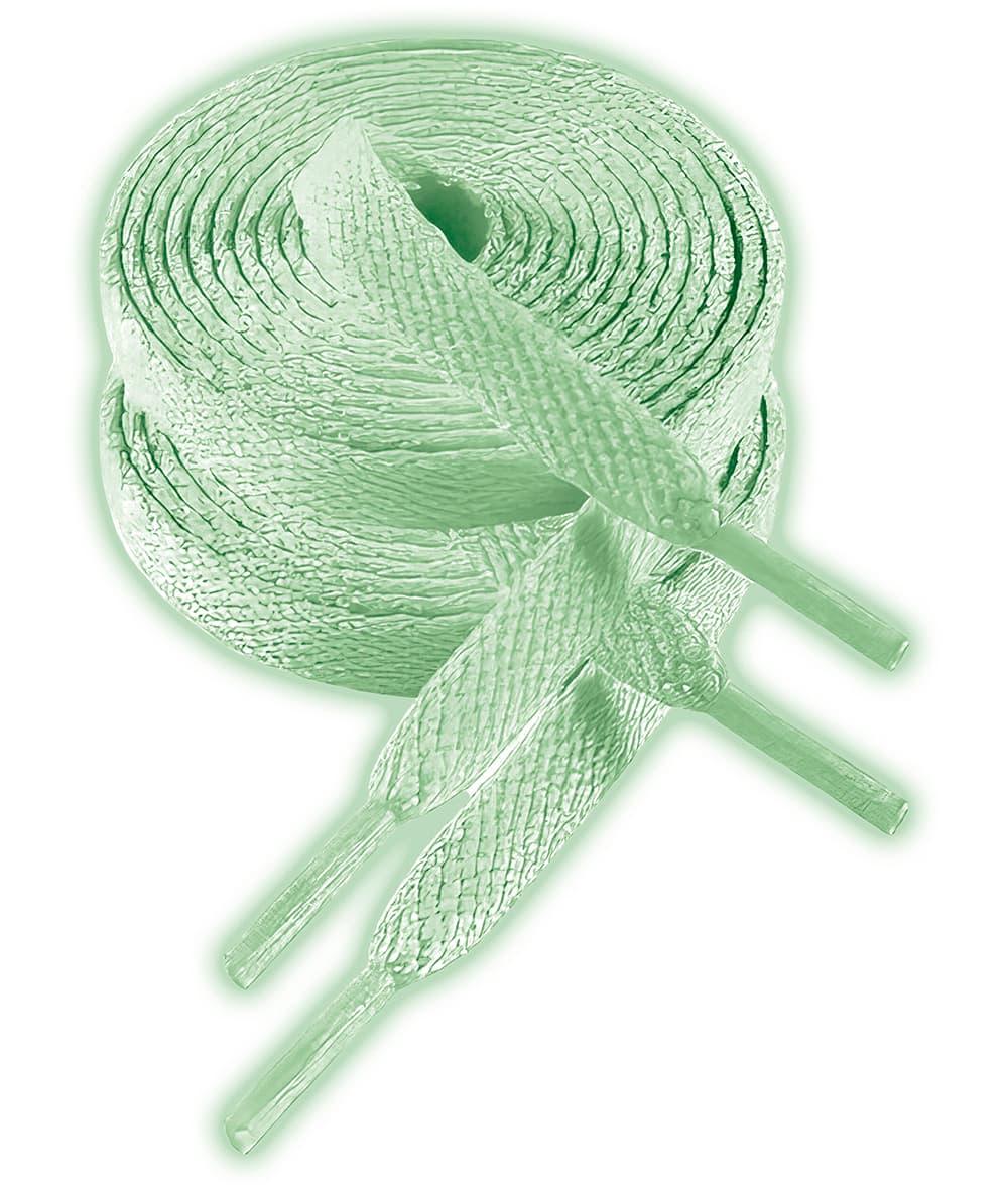 Par fluorescerende snørebånd 120 cm