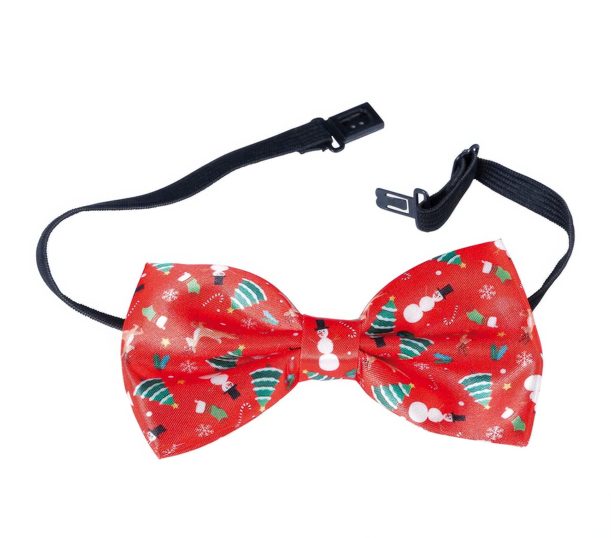 Rød julebutterfly 12 cm